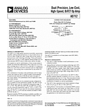 DataSheet AD712 pdf